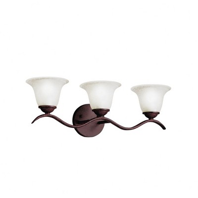 Kichler Lighting Dover 3 - Light Vanity in  Tannery Bronze