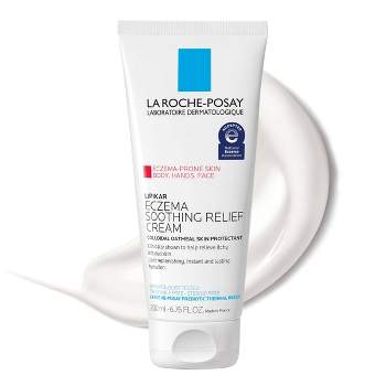La Roche Posay Lipikar Eczema Soothing Relief Body & Face Cream Unscented - 6.76 fl oz