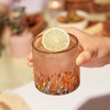 Twine Segunda Vida Artistico Tumblers Beverage Glasses, Mexico Glasses Set Home Cocktail Bar Gifts, 100% Recycled Glass, Multicolor 10oz Set of 2 - 4 of 4