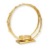Classic Touch Gold Circle Hurricane Candle Holder - 2 of 3