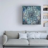 Trademark Fine Art -Danhui Nai 'Mandala In Blue Ii' Canvas Art - 2 of 4