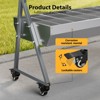 Mojgar 46" BBQ Grills Charcoal Grill for Camping Stainless Steel Grill, 176 lbs Rotisserie Grill Roaster with 25W Motor - 4 of 4