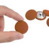 Unique Bargains Round Metal Sewing Cloth Covered Button 10 Pcs - 4 of 4