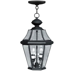 Livex Lighting Georgetown 2 - Light Pendant in  Polished Brass - 1 of 4