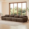 149'' Straight Sectional Sofas with 32D High-Density Sponge, Ergonomic Design, and Free Combination - 3 of 4