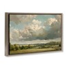 Stupell Industries Sunlit Clouds over Countryside Black Framed Floater Canvas Wall Art - 3 of 4