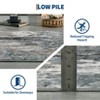 Area Rug Washable Rug Soft Abstract Non-Slip Area Rugs for Living Room, Bedroom, Dining Room, Home Office - 4 of 4