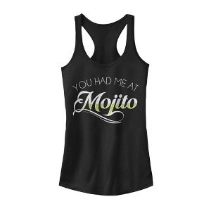 CHIN UP Had Me at Mojito Cursive Racerback Tank Top - 1 of 4