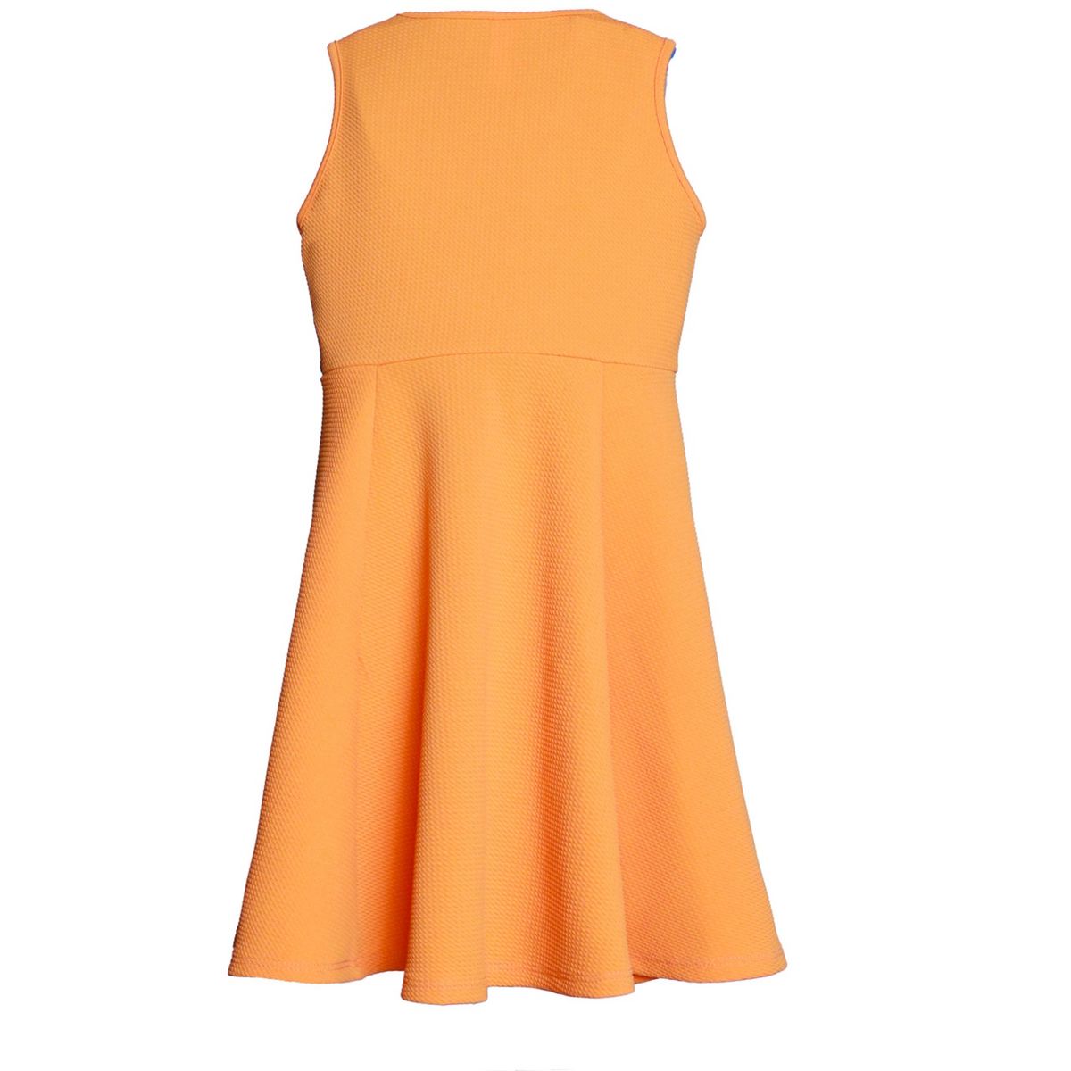 Girls Sleeveless Knee Length Fit and Flare Dress - 24sevenKid™ - thumbnail 9