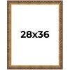 PosterPalooza | Museum Gold Picture Frame - UV Acrylic, Foam Board Backing, Hanging Hardware - 2 of 4