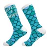 Crazy Dog T-Shirts Womens Secretly A Mermaid Socks Cute Funny Gift for Her Fun Novelty Footwear - 2 of 4