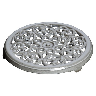 STAUB Cast Iron Round Lilly Trivet