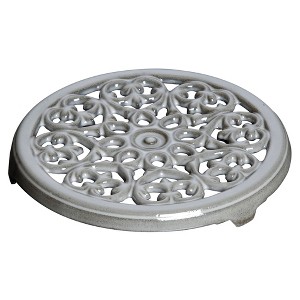 STAUB Cast Iron Round Lilly Trivet - 1 of 3
