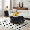 NicBex Modern 15.75" Round Coffee Table with Solid Frame for Living Room and Office - 3 of 4