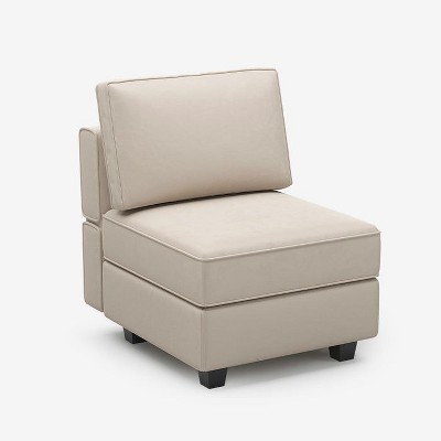Belffin Modular Velvet Single Seats Module