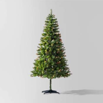 6.5' Pre-lit Alberta Spruce Artificial Christmas Tree - Wondershop™
