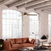 60" Lakemont Damp Rated Ceiling Fan with Remote White (Includes LED Light Bulb) - Hunter Fan: 3-Blade, Modern Style, ETL Listed, Adjustable Speed - 3 of 4