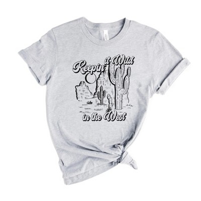 Simply Sage Market Women's Keepin It Wild In The West Short Sleeve Graphic Tee