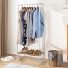 KTMBDW Clothes Rack - Clothing Rack with Storage Shelf, Metal Clothing Rack for Hanging Clothes, Dresses, Coats, Large Load Capacity, Easy Assembly - 2 of 4