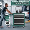 7-Drawer Rolling Tool Chest with Wheels, Tool Cabinet on Wheels, Tool Cart with Key Lock, Tool Storage Organizer for Garage & Repair Shop - 3 of 4