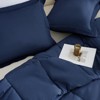 BAGOKIE 2/3 Pieces Comforter Set Box Stitched Bed Set for All Seasons - 2 of 4