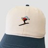 Mighty Fine Skier Dad Hat - Navy Blue/Cream - 4 of 4