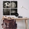 Stupell Industries Sports Balls Photography, 17" x 17" (Set of 4) - 3 of 4
