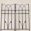 NicBex Metal Garden Arch Trellis Lattice Panels for Outside Rustproof Plant Trellis Indoor for Garden - 3 of 4