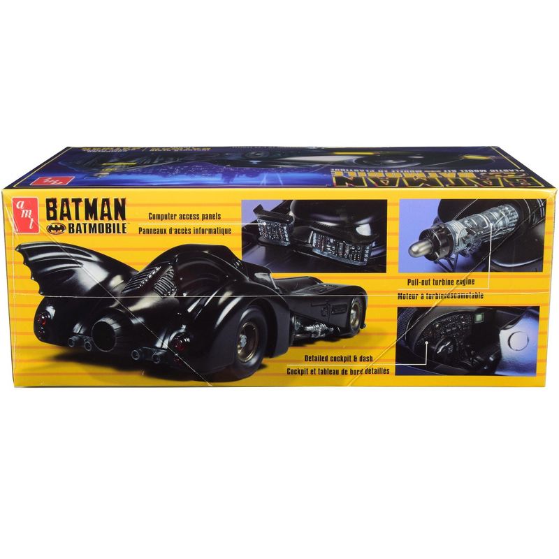 Skill 2 Model Kit Batmobile with Resin Batman Figurine "Batman" (1989)  1/25 Scale Model by AMT, 2 of 5