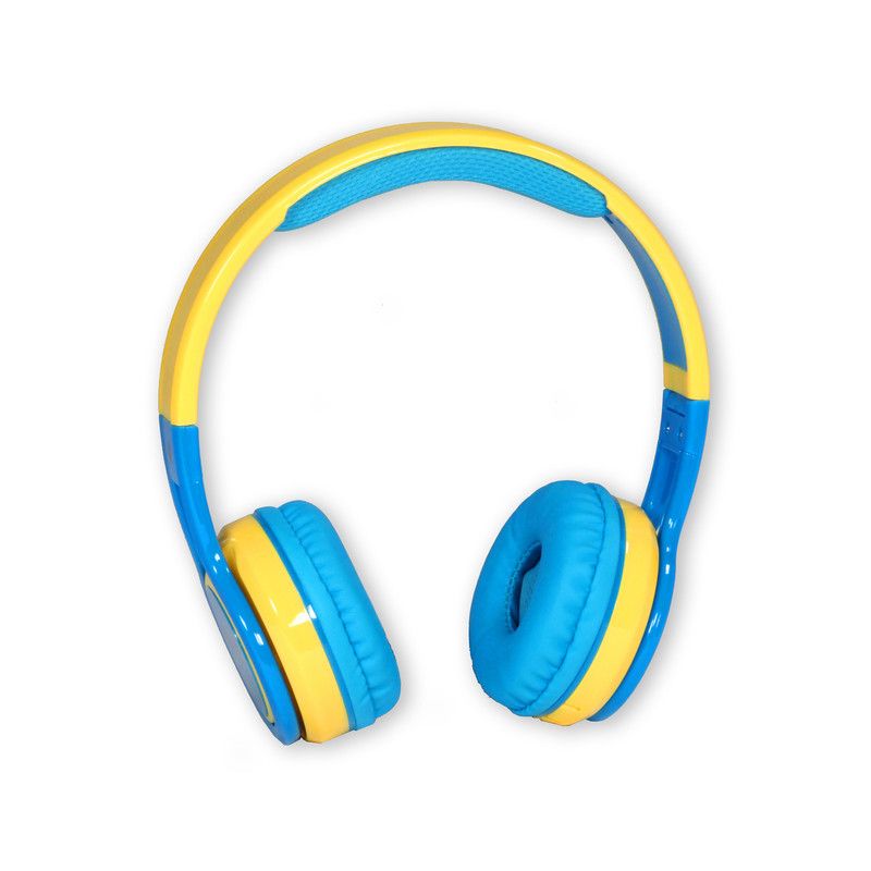 Contixo KB2600 Kids Bluetooth Wireless Headphones -Volume Safe Limit 85db -On-The-Ear Adjustable Headset (Blue), 3 of 9
