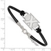 Black Bow Jewelry Sterling Silver Xavier Musketeers NCAA charm Bracelet 7 Inch - 2 of 3