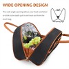 Tirrinia Women's Small Lunch Bag with Leather Handle, Insulated Leakproof Lunch Cooler Totes for Kids, Lunch Box for Working, Picnic, School - 2 of 4