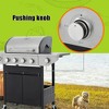 NAYSAYE Grill Racks 4 Burner Stainless Steel Gas Grill with Side Burner and Thermometer for Outdoor BBQ, Multicolored, 72.5"*53.5"*53.5" - 4 of 4