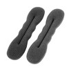 Unique Bargains Women Sponge DIY Hairstyle Ponytail Bun Maker Holder 6.5inches Black 4 Pcs - 4 of 4