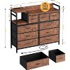 9 Drawers Dresser for Bedroom, Fabric Chest of Drawers with Storage Drawers for Entryway, Closet, Living Room - 2 of 4