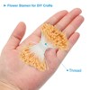Unique Bargains DIY Craft Handmade Decorative Double Heads Artificial Flower Stamens 680 Pcs - 3 of 4