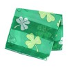 CTM Women's St. Patrick's Day Clover Print Holiday Lightweight Scarf - 2 of 4