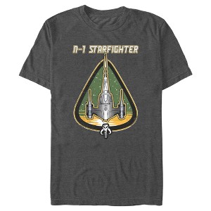 Men's Star Wars: The Mandalorian N-1 Starfighter Logo T-Shirt - 1 of 4