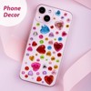 Wrapables 327pcs Acrylic Self Adhesive Crystal Rhinestone Gem Stickers, DIY, Arts & Crafts Supplies (3 sheets), Hearts - 3 of 4