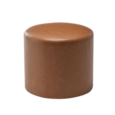 19" Round Pouf Ottoman - WOVENBYRD