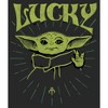 Women's Star Wars The Mandalorian Grogu St. Patrick's Day Force of Luck T-Shirt - 2 of 4