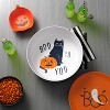 19 fl oz Halloween Bamboo and Melamine Figural Pumpkin Snack Bowl Orange - Hyde and EEK! Boutique™: Dishwasher-Safe - 2 of 3