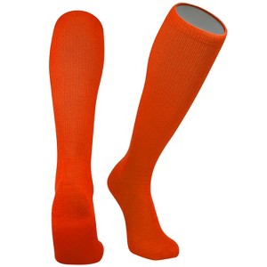 Pear Sox All Sport  Knee High Long Baseball Football Tube Socks, Orange - 1 of 1