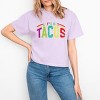 Simply Sage Market Let's Get Tacos Varsity Boxy Crop Top - 2 of 4