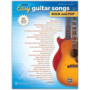 Alfred Alfred's Easy Guitar Songs: Rock and Pop, Easy Hits Guitar TAB Songbook - 1 of 1