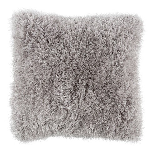 24x24 Oversized Plush Faux Fur Square Throw Pillow - Yorkshire Home :  Target