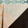Mystique MYS926 Power Loomed Area Rug Blue / Rust 5' X 8' - Safavieh. - 3 of 4