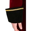 HalloweenCostumes.com Adult Deluxe Captain Hook Costume Mens, Maroon Fancy Pirate Neverland Halloween Outfit - 3 of 4