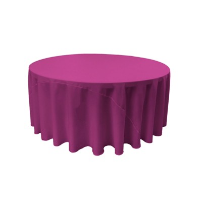 Slickblue Polyester Poplin Round Tablecloth 41 Different Colors 7 Sizes