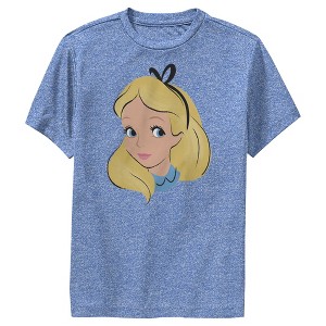 Boy's Alice in Wonderland Cartoon Alice Portrait Performance Tee - 1 of 4